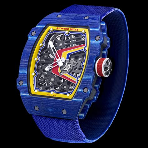 richard mille automatic winding extra flat rm67-02|richard mille 67 01 case.